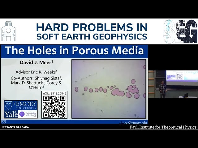 The Holes in Porous Media
