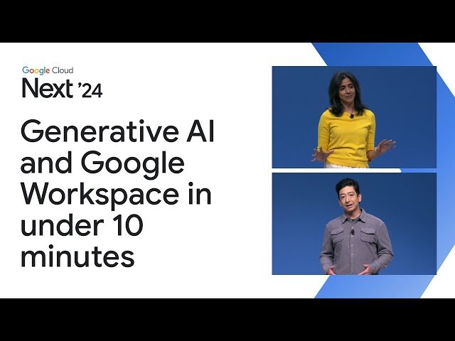 Generative AI and Google Workspace in Under 10 Minutes