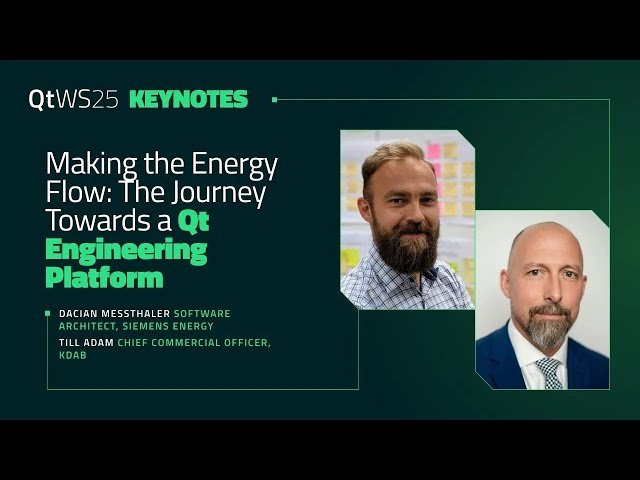 Making the Energy Flow - The Journey Towards a Qt Engineering Platform