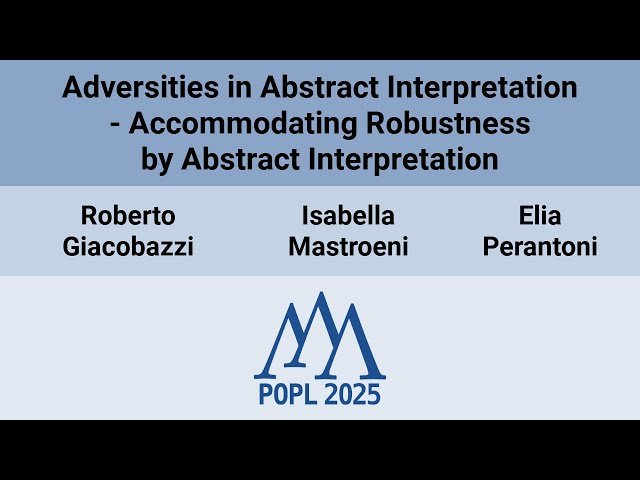 Adversities in Abstract Interpretation - Accommodating Robustness by Abstract Interpretation