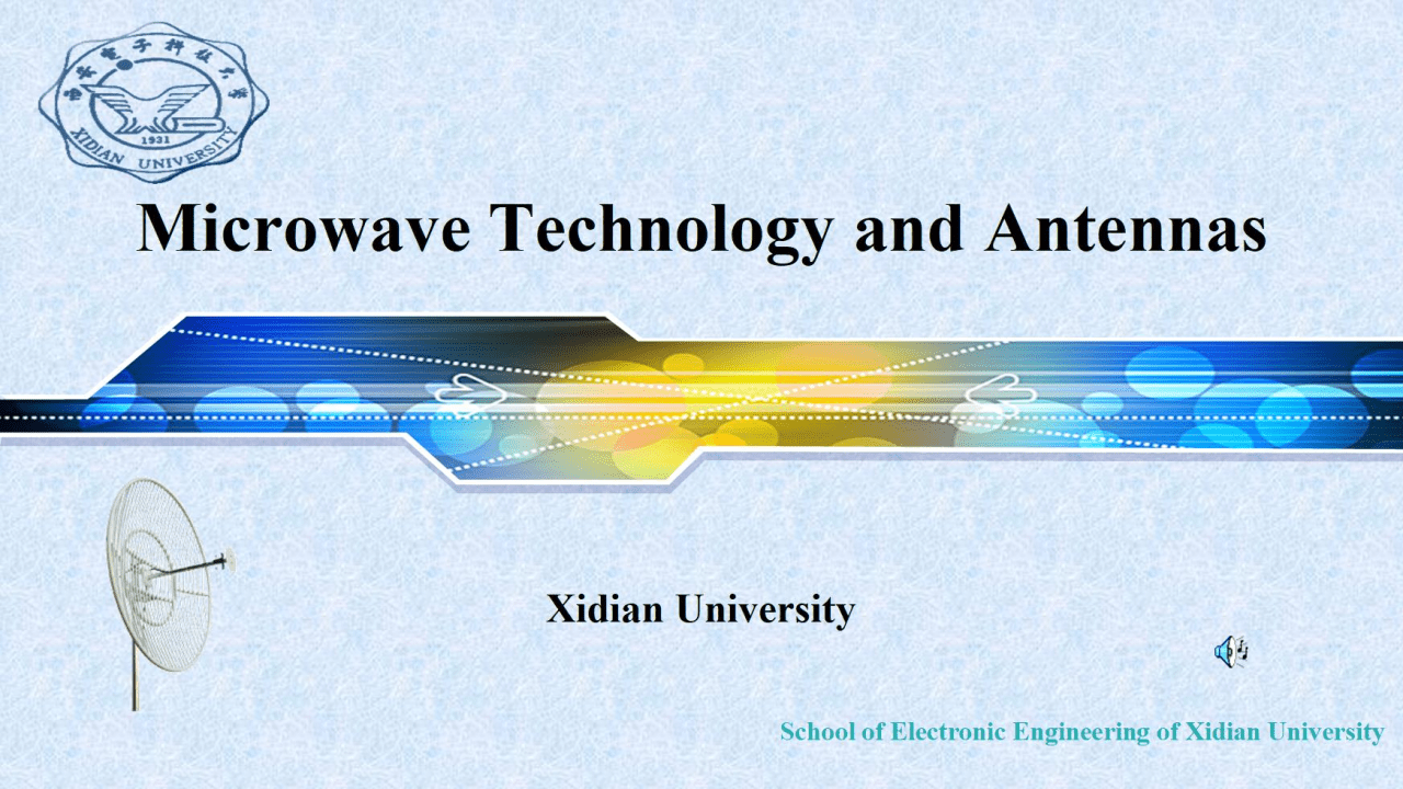 Microwave Technology and Antennas