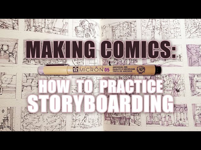 Sketching Screencap Studies - What I Do to Get Better at Comic Storyboarding