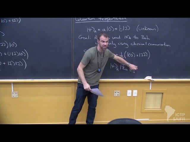 Quantum Cryptography - Class 4