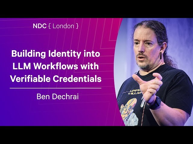 Building Identity into LLM Workflows with Verifiable Credentials