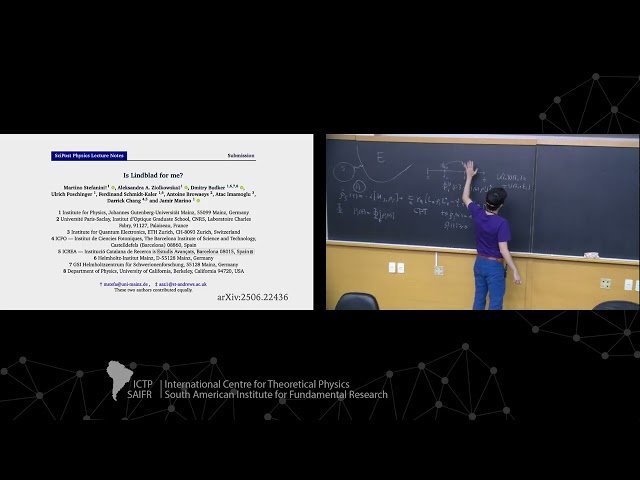 Is Lindblad for Me? - Class 1