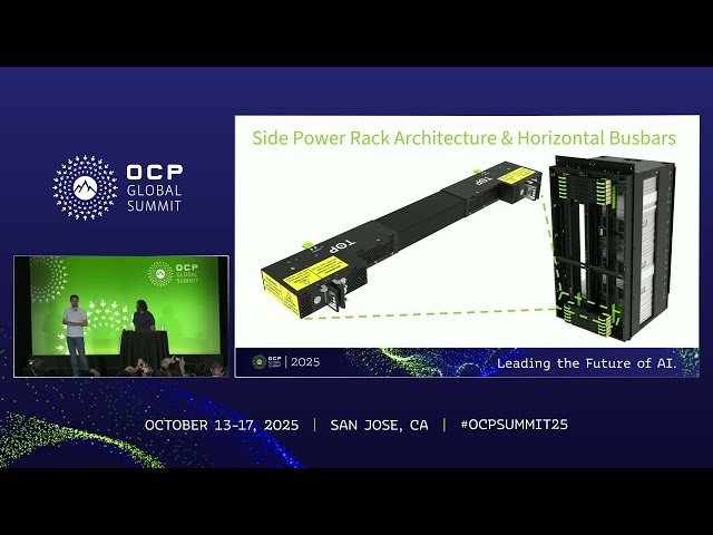 Next Gen ORv3 HPR Power Levels and Sidecar Architectures with Liquid Cooled Busbars