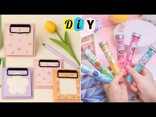 How to Make DIY Handmade Stationery - School Hacks
