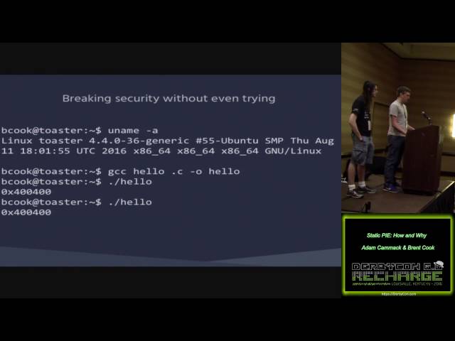 Static PIE - How and Why