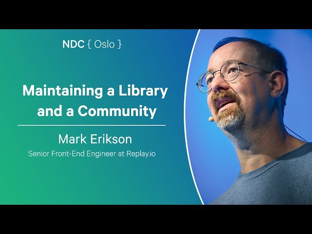 Maintaining a Library and a Community