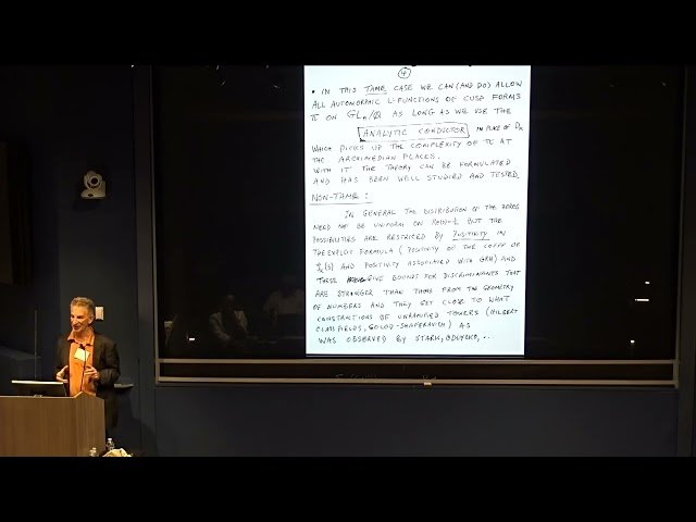 Distribution of Zeros, Eigenvalues and Eigenfunctions in Number Theory