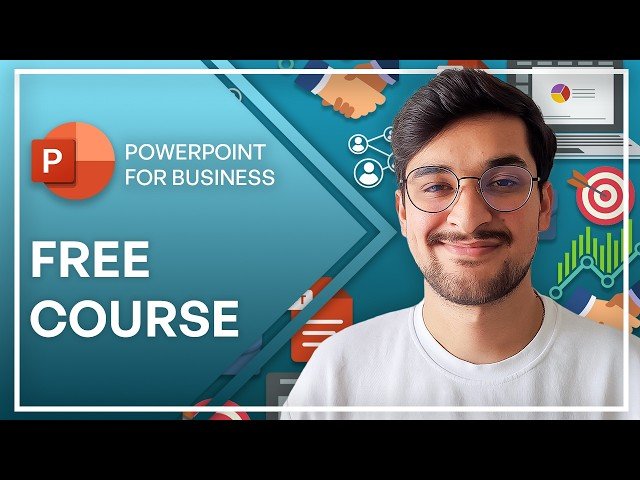PowerPoint for Business Beginner Course - Charts and Tables Tutorial