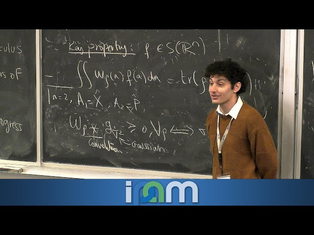 Dynamics of Density Operators - 2025