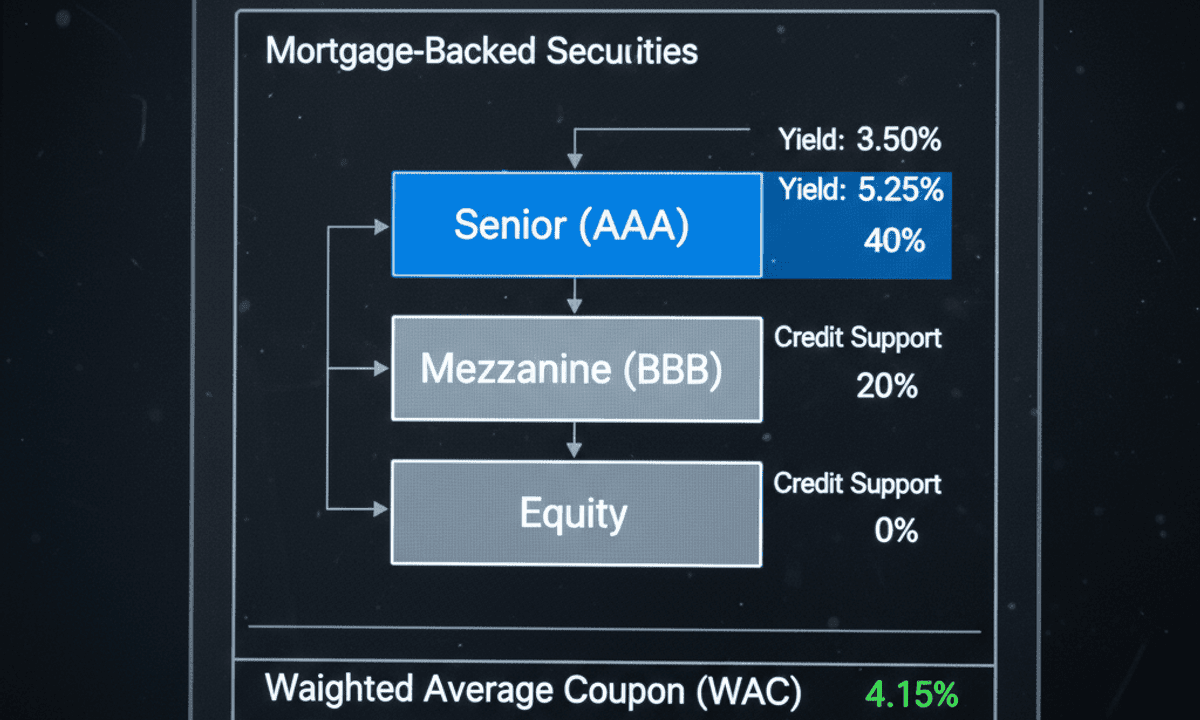 Analyze Mortgage-Backed Securities and Credit Risk