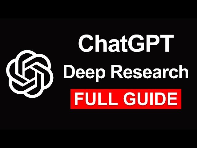 Free Video: How to Use OpenAI Deep Research - The Ultimate Guide from ...