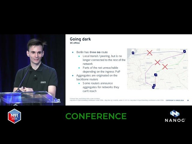 Connecting 500,000 Hosts - Network Architecture and Traffic Management at Scale