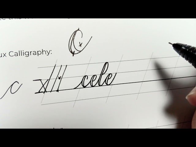How to Write "Celebrate" in Calligraphy 4 Ways - Faux, Brush Pen, Bounce, Flourishing