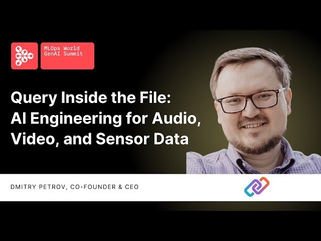 Query Inside the File - AI Engineering for Audio, Video and Sensor Data
