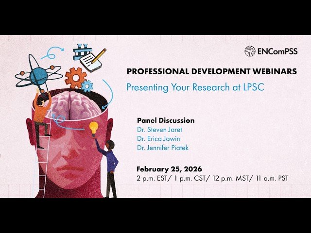 Presenting Your Research at LPSC