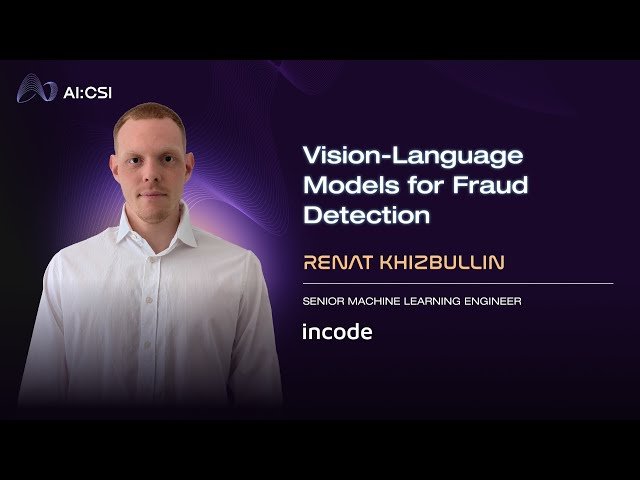 Vision-Language Models for Fraud Detection