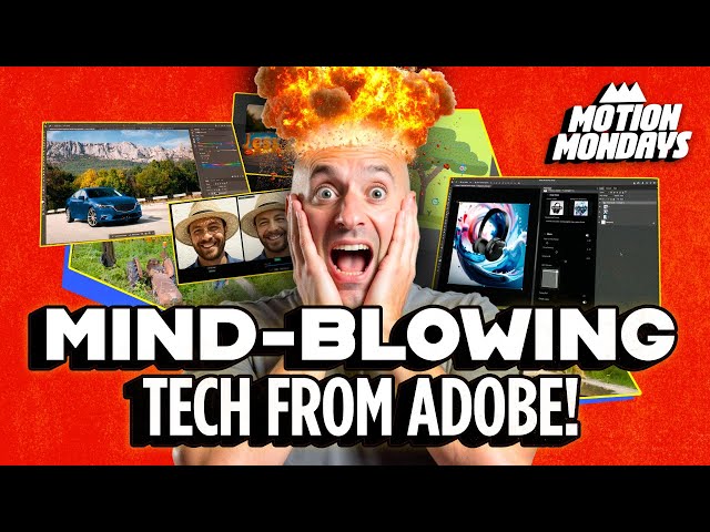 Adobe MAX's Craziest Reveals - After Effects Upgrades and The Mill is Back - Motion Mondays