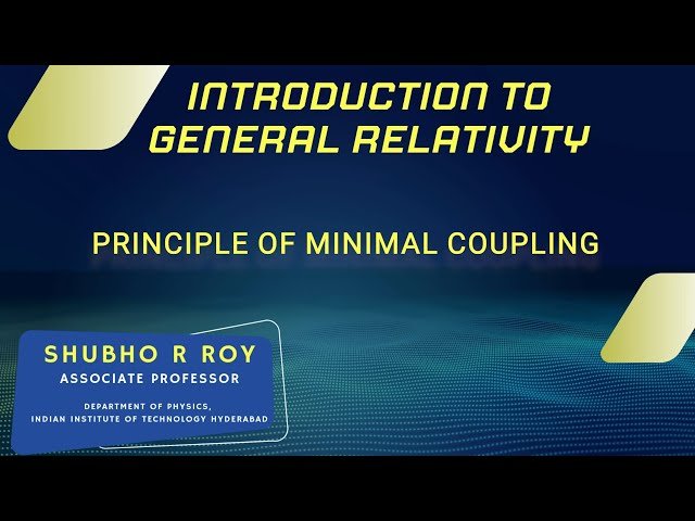 Principle of Minimal Coupling