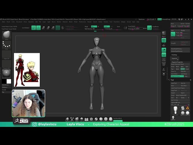 Exploring Character Appeal in ZBrush 2025
