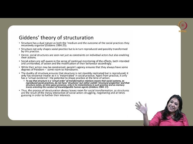 Structure and Agency in Migration Studies - Lecture 13