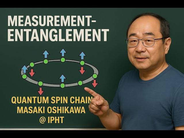 Measurement-Induced Entanglement Between Quantum Spin Chains
