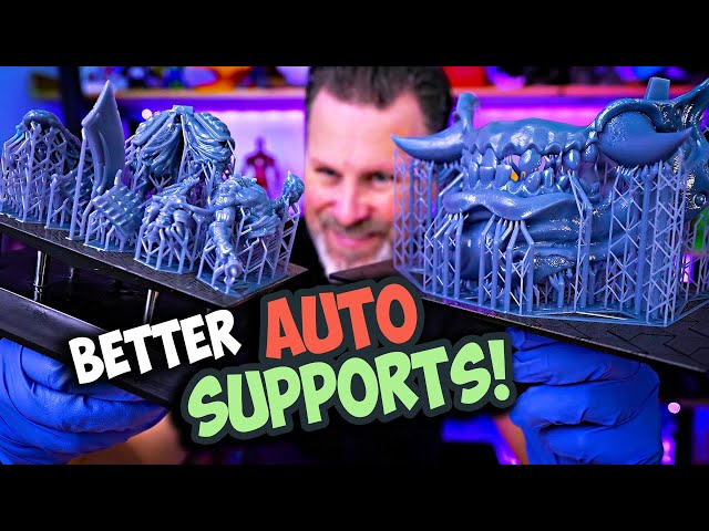 Supporting Resin 3D Prints Just Got WAY Easier