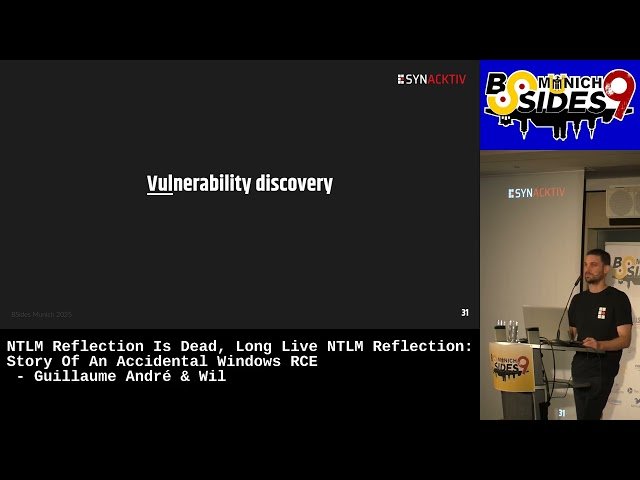 NTLM Reflection Is Dead, Long Live... - Story Of An Accidental Windows RCE