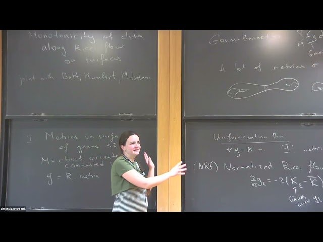 Monotonicity of Data Along Ricci Flow on Surfaces