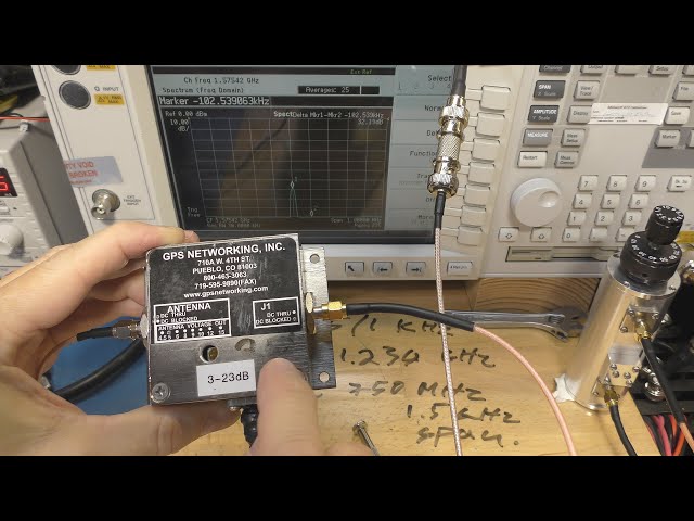 GNSS/GPS Signal Amplification - Testing RF Amplifiers for GPS Applications