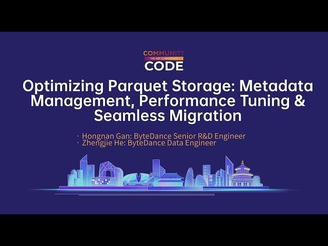 Optimizing Parquet Storage - Metadata Management, Performance Tuning and Seamless Migration