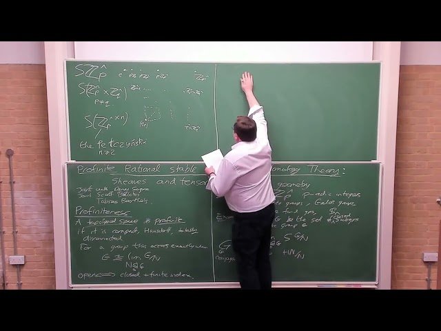 Profinite Rational Stable Equivariant Homotopy Theory: Sheaves and Tensor-Triangulated Geometry