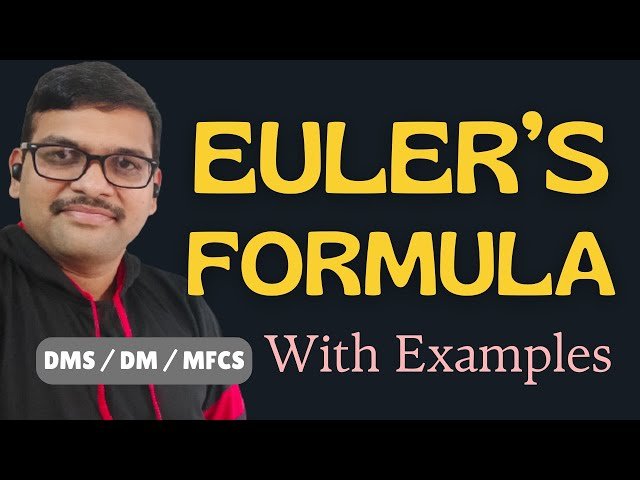 Euler's Formula in Discrete Mathematics - Connected Graphs, Planar Graphs, and Regions