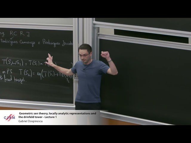 Geometric Sen Theory, Locally Analytic Representations and the Completed Cohomology of Shimura Varieties - Lecture 1