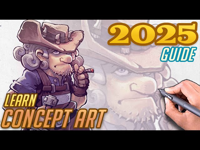 The Best Way to Learn Concept Art in 2025
