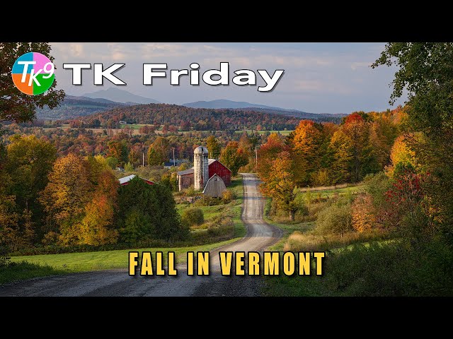 Fall in Vermont Photo Editing - Complete TK9 Plugin Workflow for Photoshop