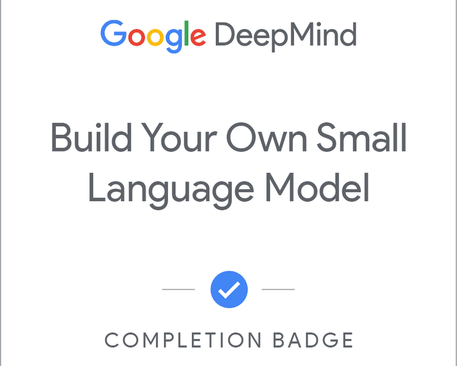 Build Your Own Small Language Model
