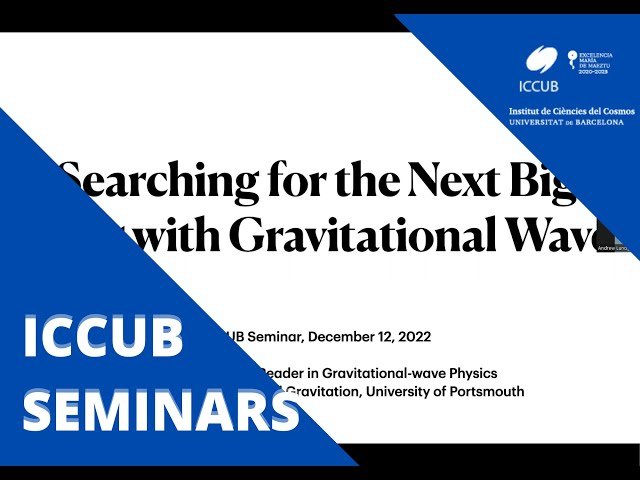Searching for the Next Big Thing with Gravitational Waves
