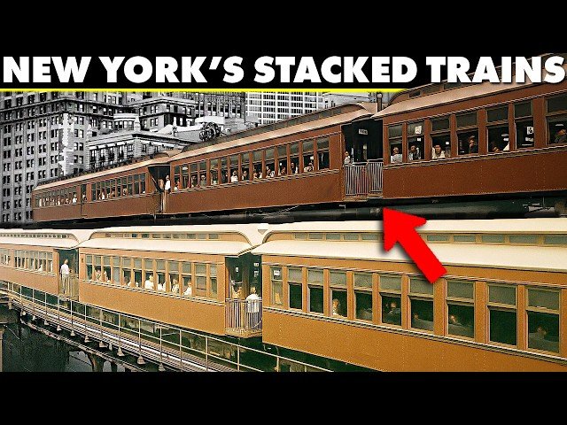 New York's Lost Double-Decker Elevated Trains