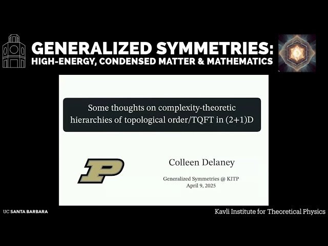 Some Thoughts on Complexity-Theoretic Hierarchies of Topological Order