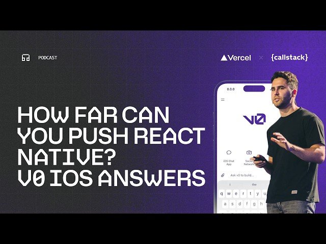 Building v0 iOS and Fixing React Native Along the Way