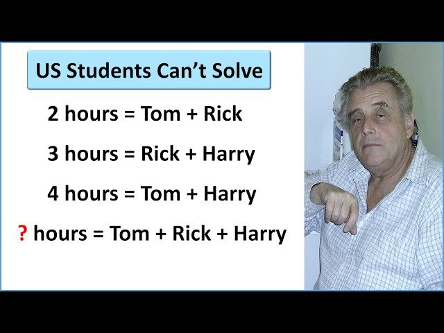 US College Students Baffled By Simple Question - Can You Solve It?