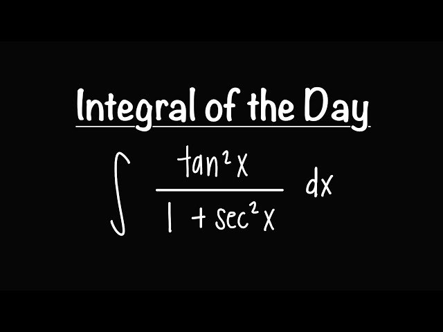 Trigonometric Integration Problem of the Day - July 10, 2024