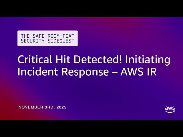 Critical Hit Detected - Initiating Incident Response for AWS