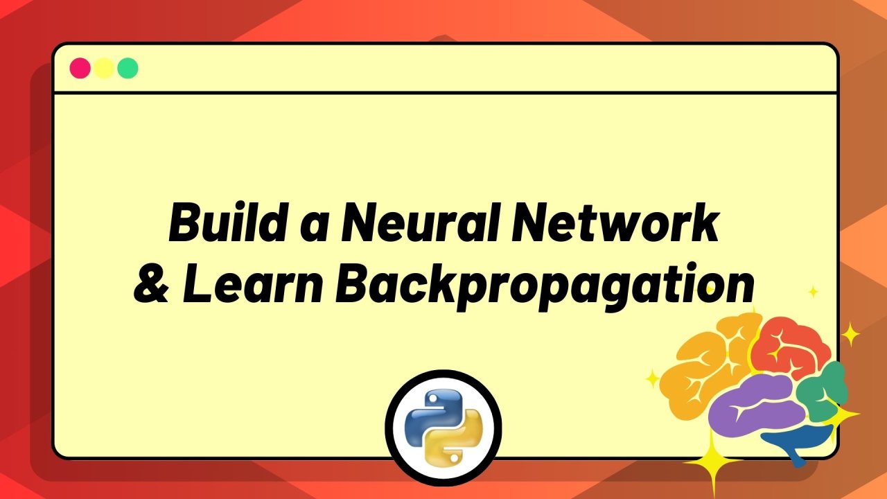 Build a Simple Neural Network & Learn Backpropagation