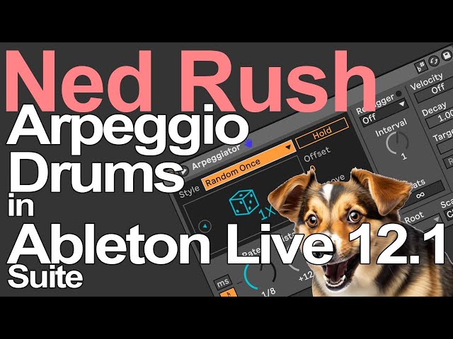 Creating Drum Beats with Arpeggiator in Ableton Live 12.1