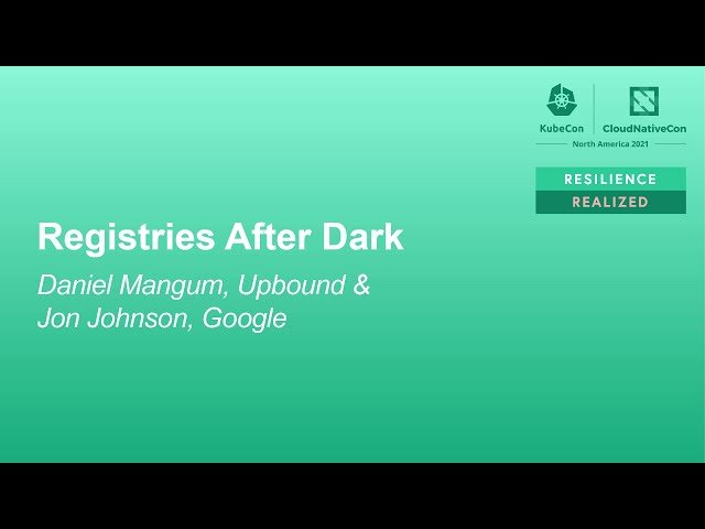 Registries After Dark