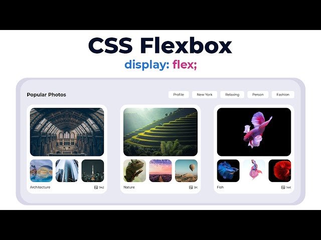 Learn CSS Flexbox - Full Tutorial with Project